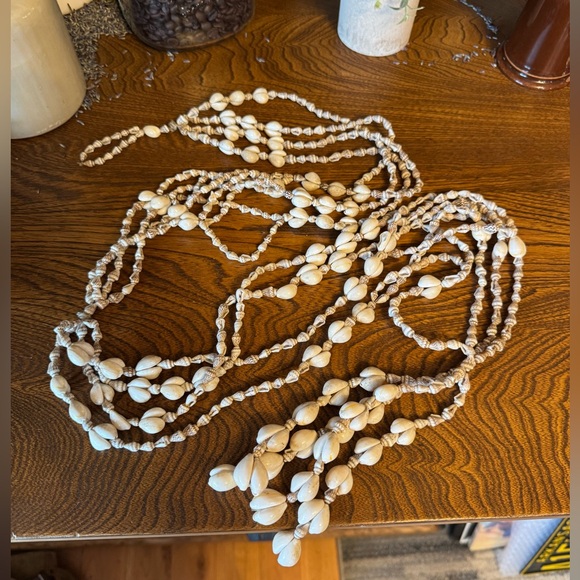 Other - Cowrie Shell Plant holder/hanger 52” long